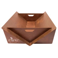 V-formet b&aring;lfad i rust