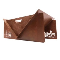 V-formet b&aring;lfad i rust