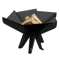 Halden unieke vuurkorf in modern design 