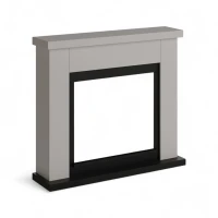 TAGU Frode Beige – vrijstaande haardschouw zonder inzethaard
