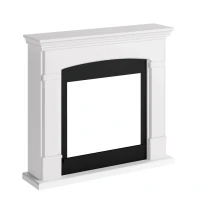 TAGU Helmi Wit – Vrijstaande haardschouw zonder inzethaard