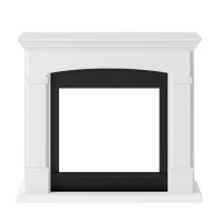 TAGU Helmi Wit – Vrijstaande haardschouw zonder inzethaard