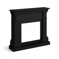 TAGU Magna Zwart – vrijstaande haardschouw zonder inzethaard