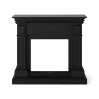 TAGU Magna Zwart – vrijstaande haardschouw zonder inzethaard