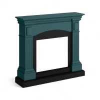 TAGU Magna Turquoise – vrijstaande haardschouw zonder inzethaard