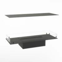 Foco Four inbouw waterdamp haard