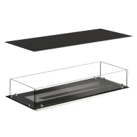 Foco Four 1000 - 4-zijdige bioethanol haard on in te bouwen