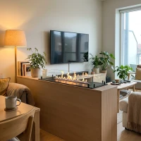 Foco Free 1000 - vier-zijdige bioethanol haard