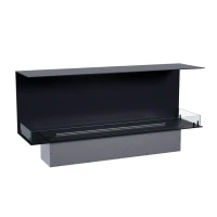 Foco Three 1500 - drie zijdige ingebouwde bio-ethanol haard