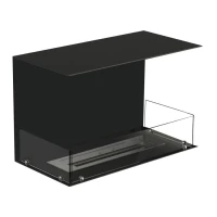 Foco Three 800 - 3-zijdige inbouw bio-ethanol haard