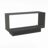 Foco Two inbouw waterdamp haard 