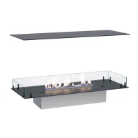 Foco Four 1000 - 4-zijdige bioethanol haard on in te bouwen