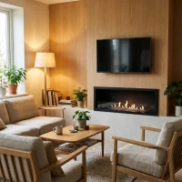 Foco One 1200 - 1-zijdige bio-ethanol haard voor inbouw