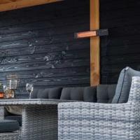 Fortuna v&aelig;gh&aelig;ngt terrassevarmer 1500W