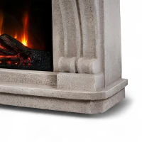 Logi - Elektrische Haard in Polystone