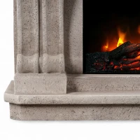 Logi - Elektrische Haard in Polystone