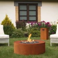 Planika Galio Star Corten automatische buiten gashaard