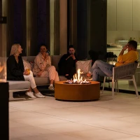 Planika Galio Star Corten automatische buiten gashaard