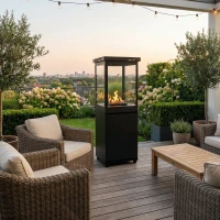 Marino Original Mat zwart gashaard terras