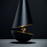 Thales - Zwart Titanium