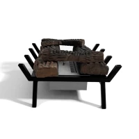 ScandiFlames Rooster M - 40 cm wijd bio-ethanol haard inzet