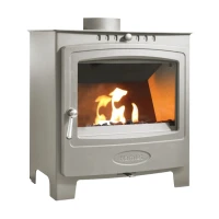 Arada Solution 5 Widescreen Kiezelgrijs vrijstaande bio-ethanol haard