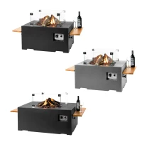 Zijtafel in hout voor Cocoon tafel