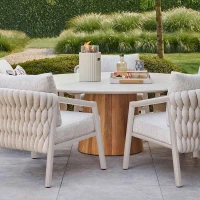 Lumi Rib Oyster Beige &ndash; Tafelblad Gashaard