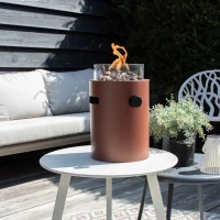 Lumi Koraalrood &ndash; Tafelblad Gasopenhaard