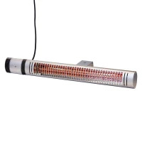 Terrasverwarmer HEAT1 ECO High-line 2000W - Zilver