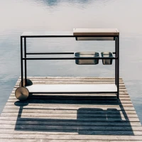 H&ouml;fats FIRE KITCHEN tafel zonder BOWL