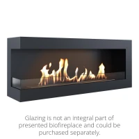 Hoek biohaard met linkse opening van 120 cm.