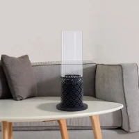 Vornado bio-ethanolhaard &ndash; stijlvol model met een decoratieve geperforeerde basis en hoge vlam