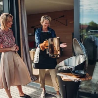 H&ouml;fats Grillstarter in Roestvrij Staal