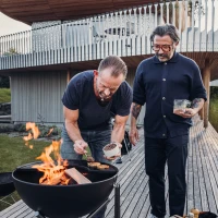 H&ouml;fats BOWL 57 Vuurschaal met statief