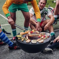 BOWL 57 Vuurschaal met sterstandaard