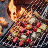 BOWL 57 Vuurschaal met sterstandaard