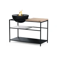 H&ouml;fats FIRE KITCHEN met BOWL 57 en BBQ set 