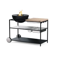 H&ouml;fats FIRE KITCHEN met BOWL 57 en BBQ set 