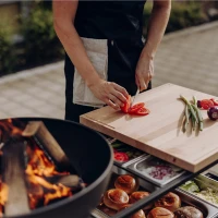 H&ouml;fats FIRE KITCHEN met BOWL 57 en BBQ set 