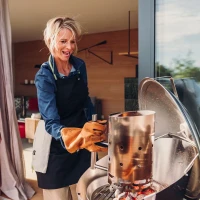 H&ouml;fats Grillstarter in Roestvrij Staal