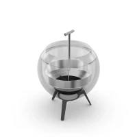 Aslade-uitbreiding voor H&ouml;fats Moon 45, maakt het gemakkelijk om as te verwijderen.
