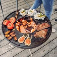 H&ouml;fats BOWL 57/70 Plancha Gietijzeren Grilplaat