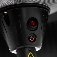 Verstelbare terrasverwarmer