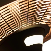 Vloermodel terrasverwarmer zwart