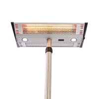 Zilveren terrasverwarmer van HORTUS