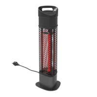 Hortus onder tafel zwarte terrasverwarmer