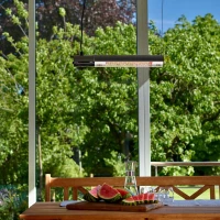 Terrasverwarmer voor wandmontage van Hortus