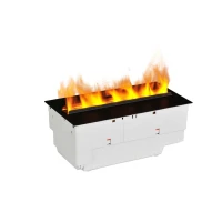 Waterdamphaard inzetstuk met sierhout