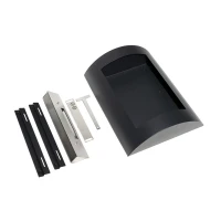 Ocean - Goedkope zwarte biohaard. Brandercapaciteit 0,7 liter. Brandtijd: 1-2 uur. Maat: H: 45 x B: 60 x D: 13,4 cm.